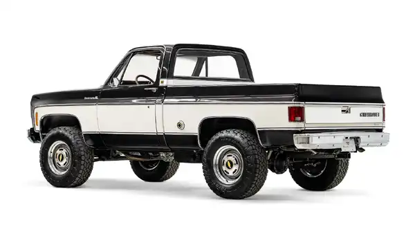 1974 Chevy K10 For Sale_13 Driver Side Rear 3.4