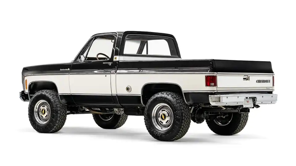 1974 Chevy K10 For Sale_13 Driver Side Rear 3.4