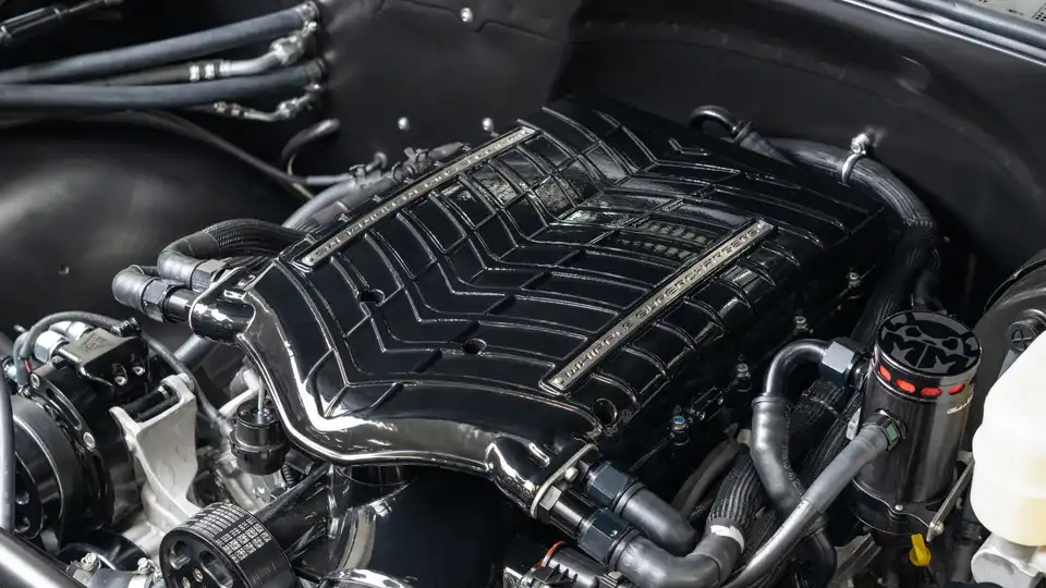 1974 Chevy K10_28 6.2L LT1 Engine
