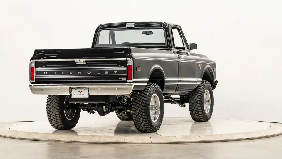 1972 Classic Chevy K10_10 Passenger Side Rear