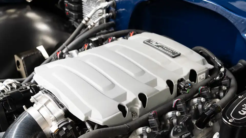 1971 Classic Chevy K10_27 Ford Coyote Engine