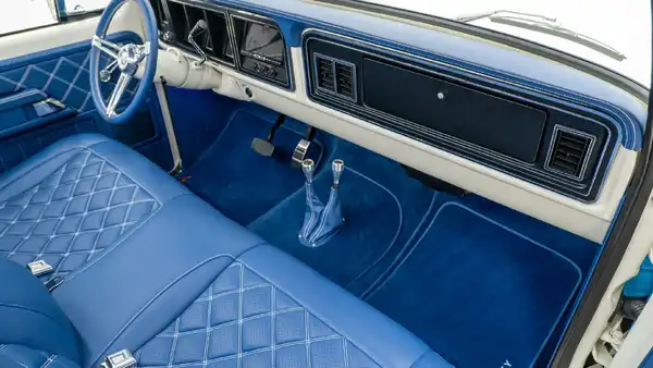 1977 Denside F 250 Restoration_18 Passenger Side Interior