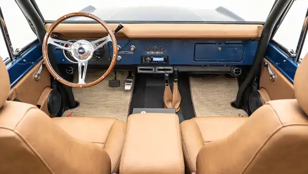 1971 Ford Bronco For Sale_ 14 15 Driver Side Interior