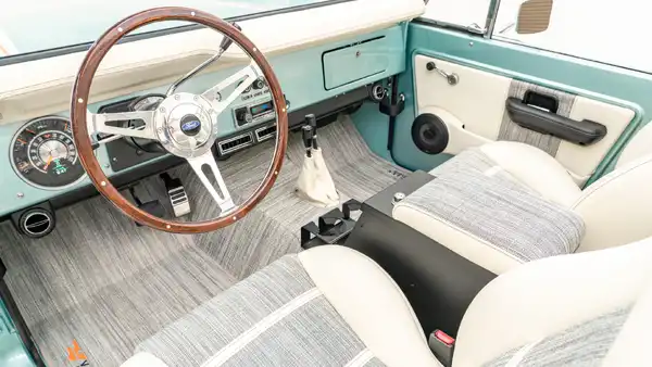 1975 Ford Bronco For Sale_ 14 15 Driver Side Interior