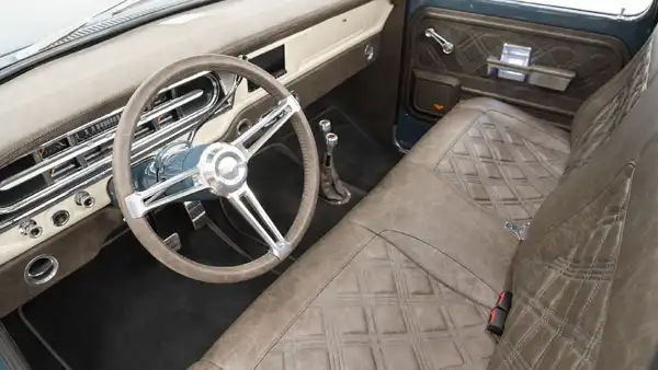 1971 Classic Ford F250_14 Driver Side Interior