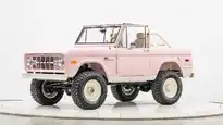 1976 Pink Ford Bronco For Sale_3 Drivers Side Front 3.4