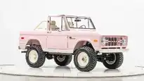 1976 Pink Ford Bronco For Sale_7 Passenger Side Front  3.4