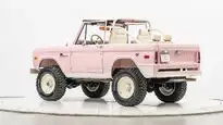 1976 Pink Ford Bronco For Sale_13 Driver Side Rear 3.4