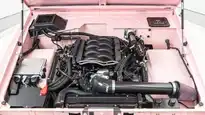 1976 Pink Ford Bronco For Sale_26 5.0L Ford Coyote Engine