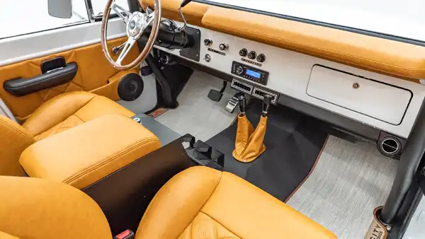 1975 Black Ford Bronco_18 Passenger Side Interior