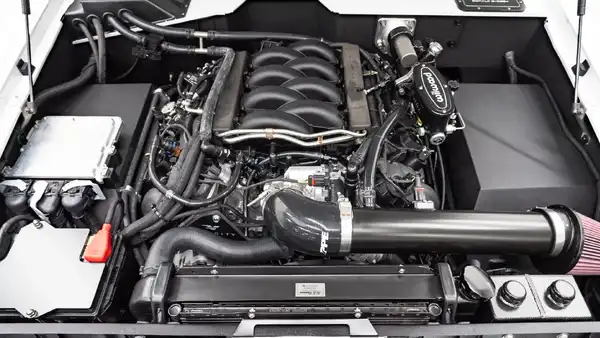 1975 Black Ford Bronco_26 5.0L Ford Coyote Engine
