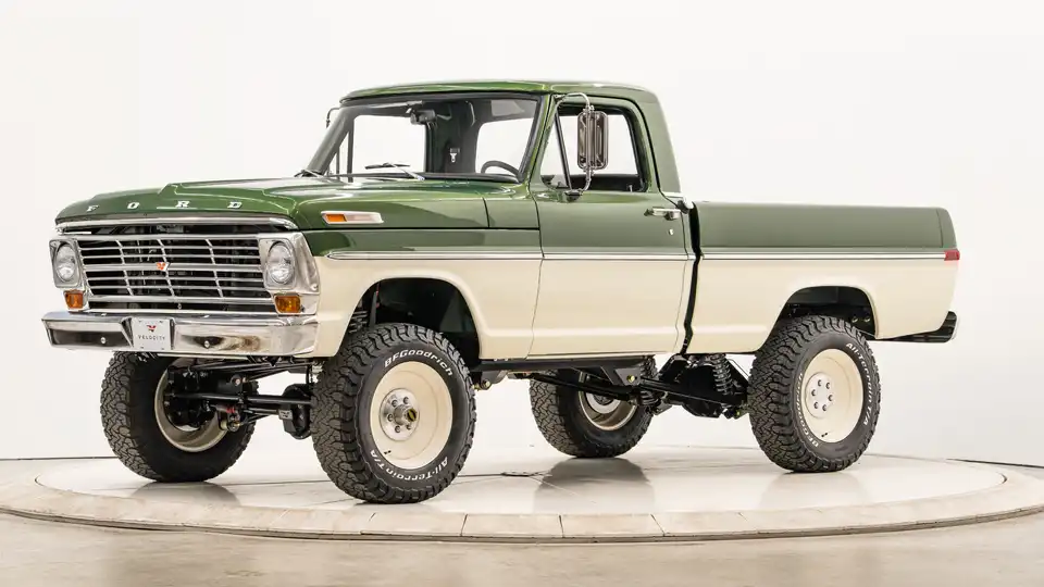 Classic Ford F150 For Sale_3 Drivers Side Front 3.4