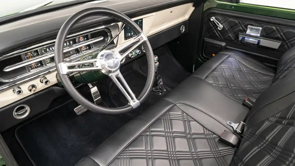 Classic Ford F150 For Sale_ 14 15 Driver Side Interior