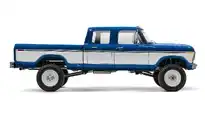 F250 Crew Cab_Side View_Midnight Blue Met And White_063025