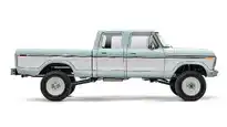F250 Crew Cab_Side View_Sea Foam And White_063025