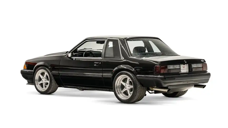 1991 Foxbody Mustang_13 Driver Side Rear 3.4