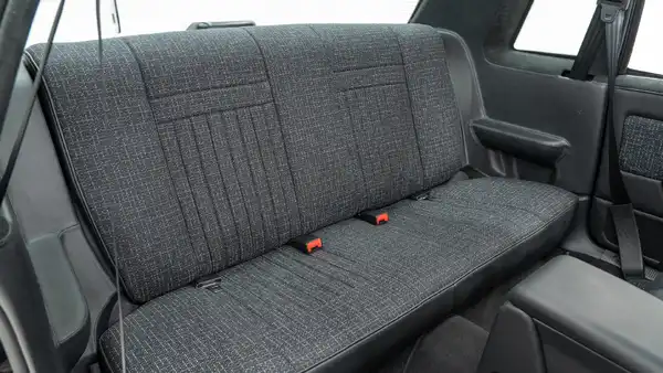 1991 Foxbody Mustang_16 Rear Interior