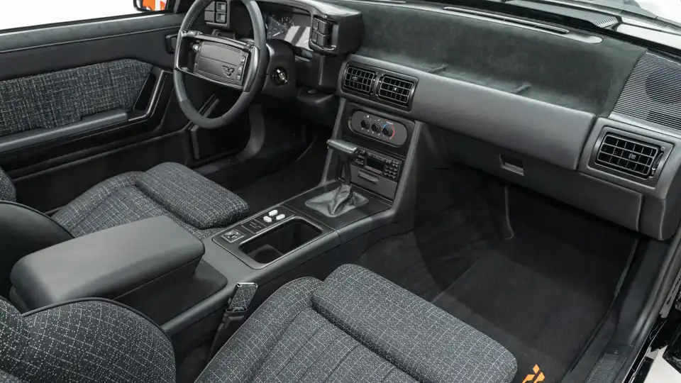 1991 Foxbody Mustang_18 Passenger Side Interior