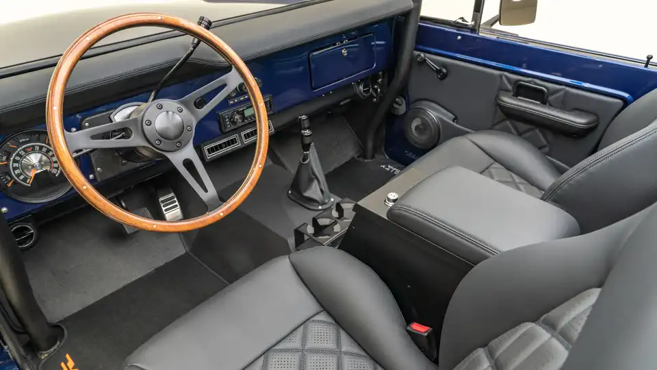 1969 Classic Ford Bronco_ 14 15 Driver Side Interior