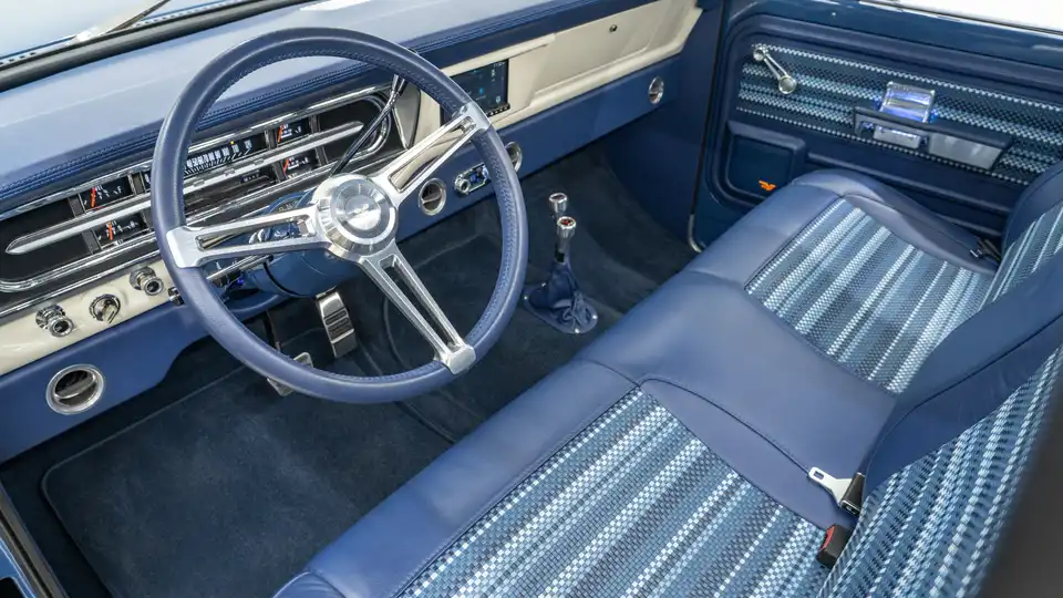 1972 Classic Ford F250_ 14 15 Driver Side Interior