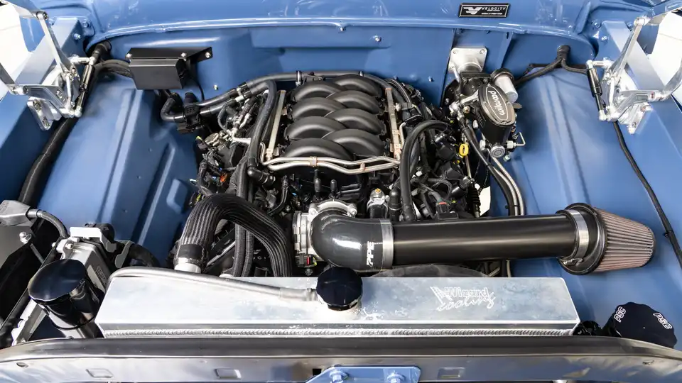 1972 Classic Ford F250_26 5.0L Ford Coyote Engine