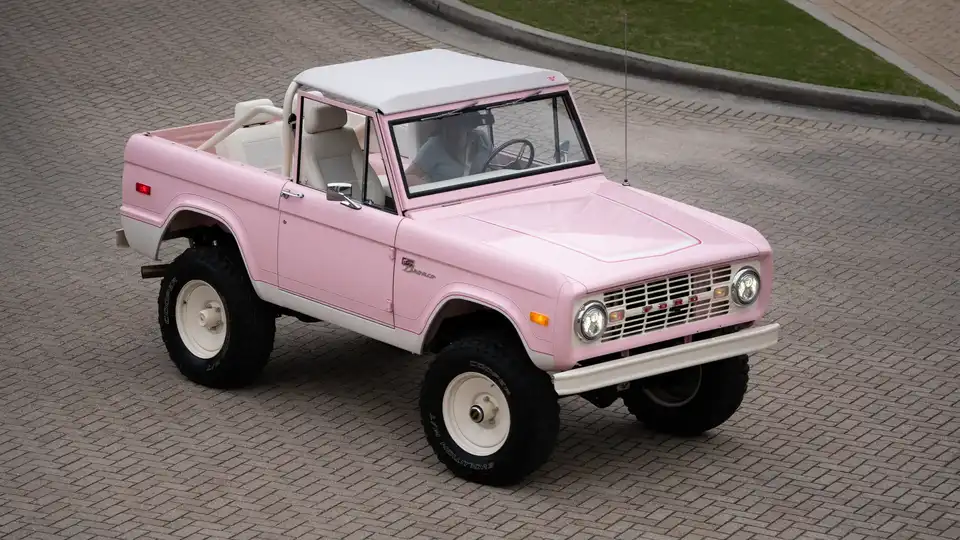 1973 Pink Vintage Bronco Ranger Package 06