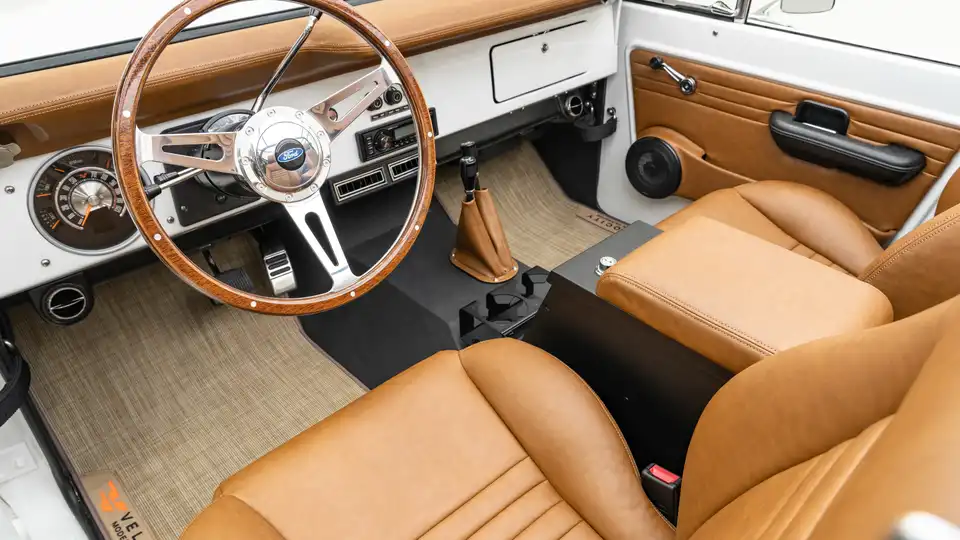 1955 Classic Ford Bronco_ 14 15 Driver Side Interior