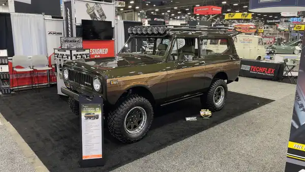 Velocity Restorations Classic International Scout Restomod Sema