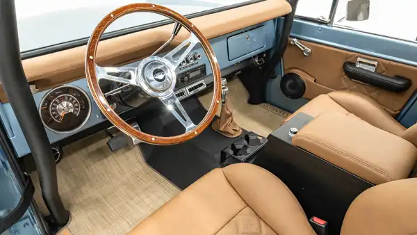 1970 Classic Ford Bronco_ 14 15 Driver Side Interior