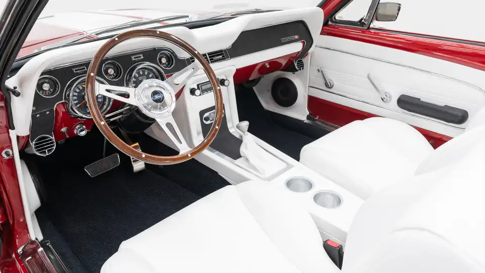 1967 Classic Ford Mustang_14 15 Driver Side Interior