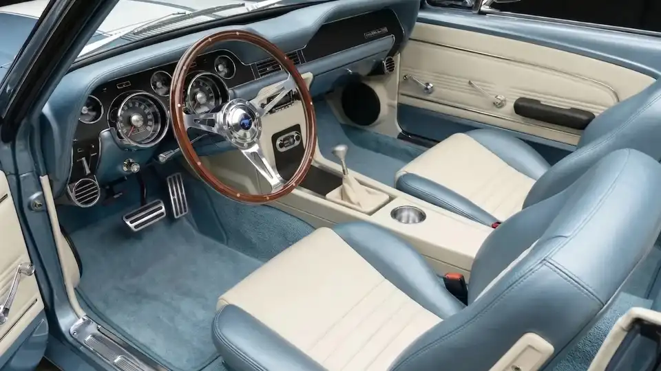 1967 Classic Ford Mustang Convertible Interior