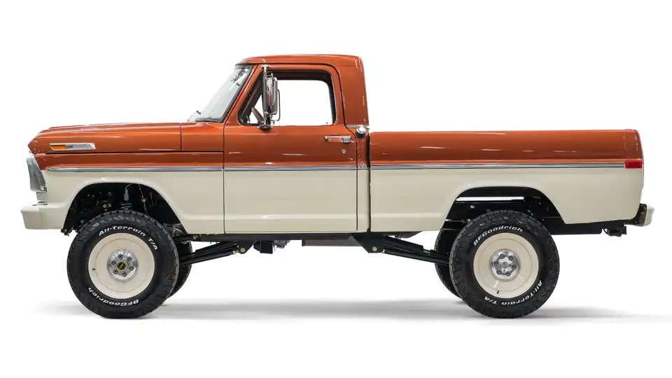 1970 Classic Ford F150_2 Drivers Side 