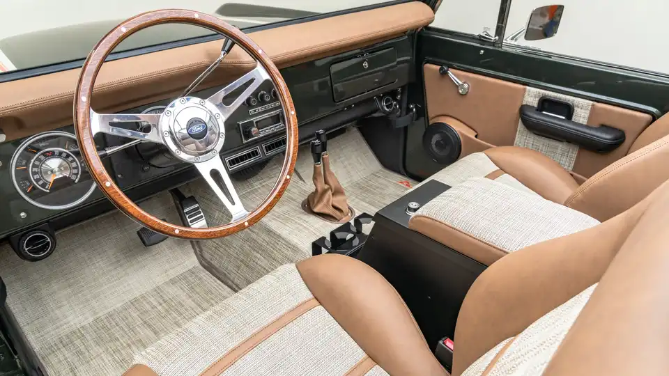 1967 Classic Ford Bronco_ 14 15 Driver Side Interior