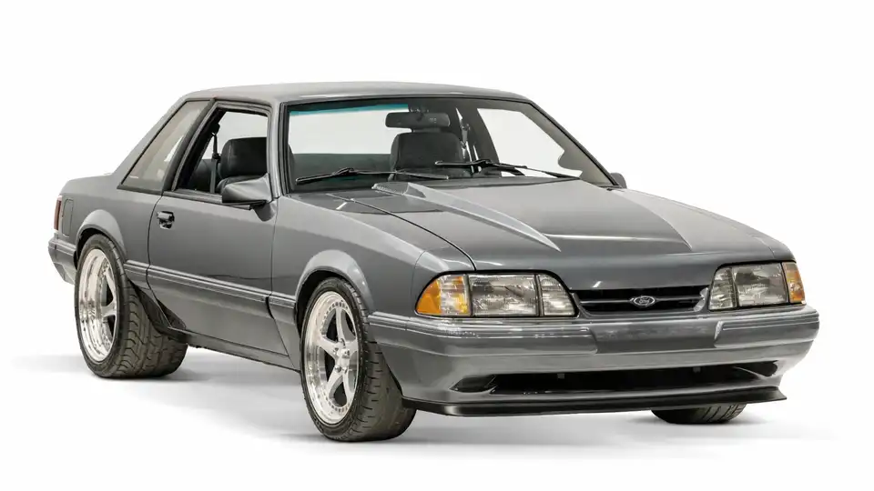 Ford Mustang Fox Body In Eleanor Gray (2)(1)