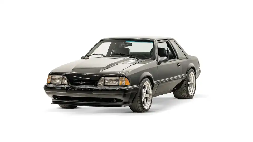 1991 Foxbody Mustang_4 Drivers Side Front 