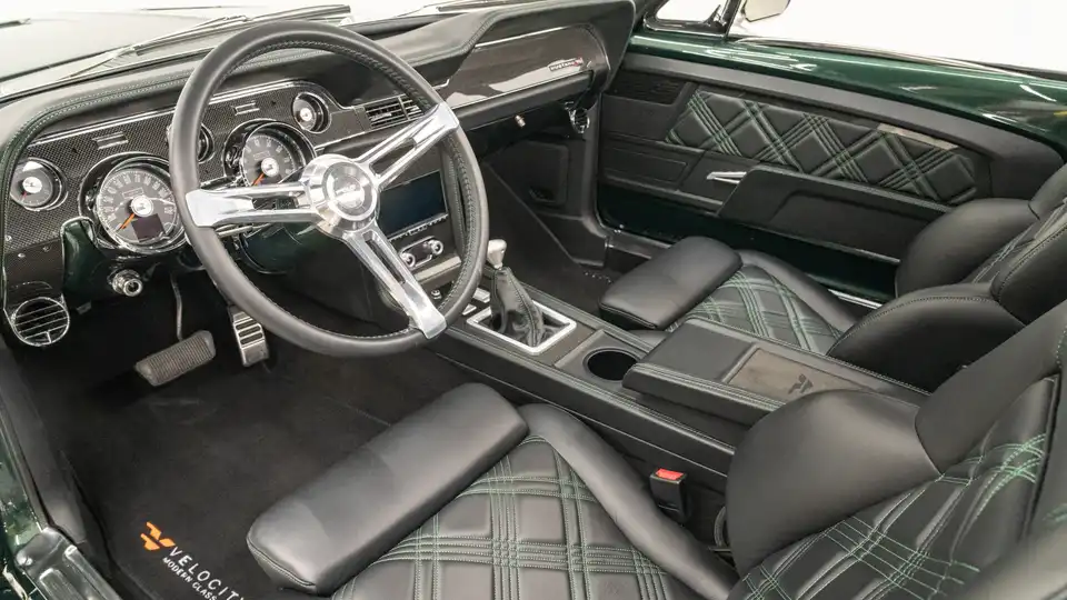 1968 Classic Ford Mustang_ 14 15 Driver Side Interior