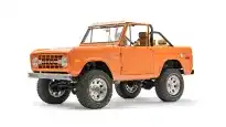 1973 Orange Vintage Ford Bronco_3 Drivers Side Front 3.4