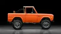1973 Orange Vintage Bronco 04