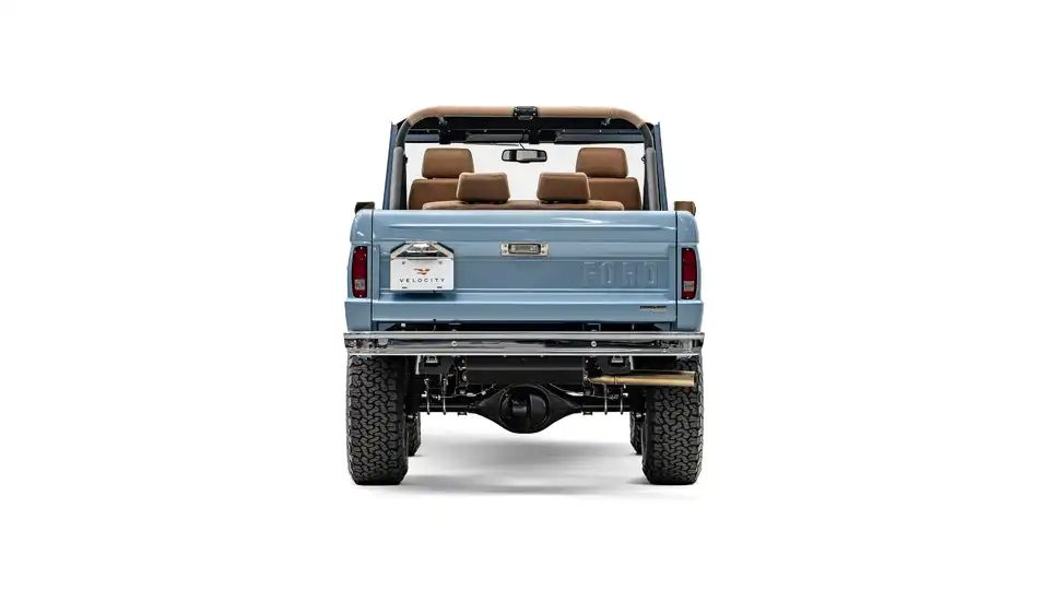 1971 Brittany Blue Ford Bronco_11 Rear Tailgate
