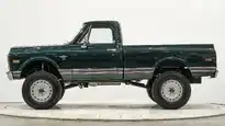 Green 1972 Chevy K10_2 Drivers Side 