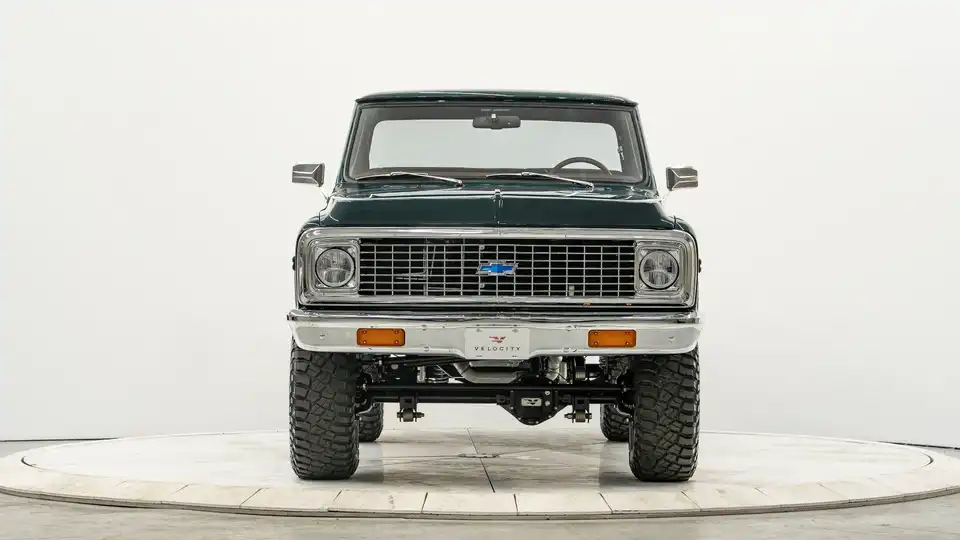 Green 1972 Chevy K10_5 Front