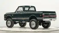 Green 1972 Chevy K10_13 Driver Side Rear 3.4