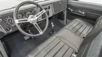 Classic Chevy K10 Nardo Gray   Interior
