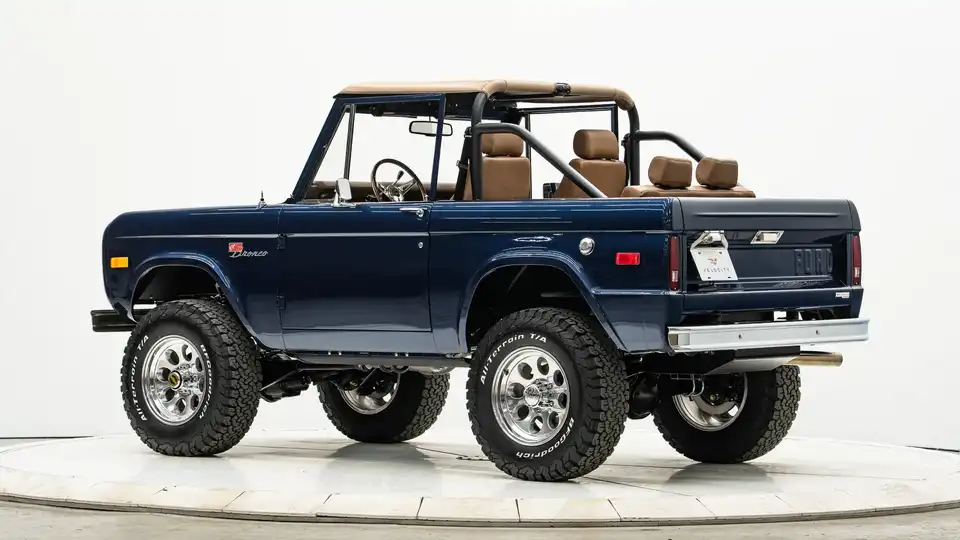 1971 Vintage Ford Bronco For Sale_13 Driver Side Rear 3.4