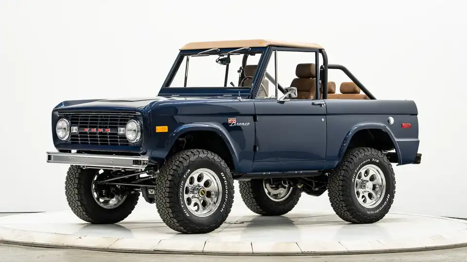 1971 Vintage Ford Bronco For Sale_3 Drivers Side Front 3.4