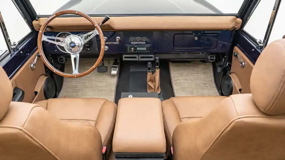 1971 Vintage Ford Bronco For Sale_ 14 15 Driver Side Interior