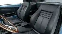 1968 Brittany Blue Ford Mustang_17 Front Interior