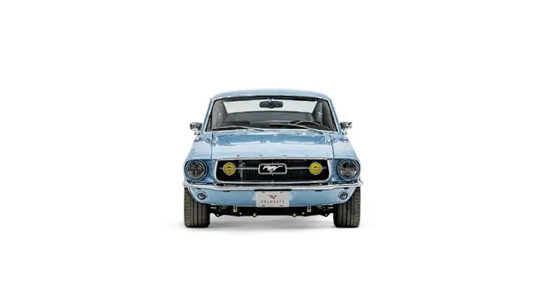 1968 Brittany Blue Ford Mustang_5 Front