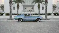 1968 Ford Mustang Fastback At Beach 01