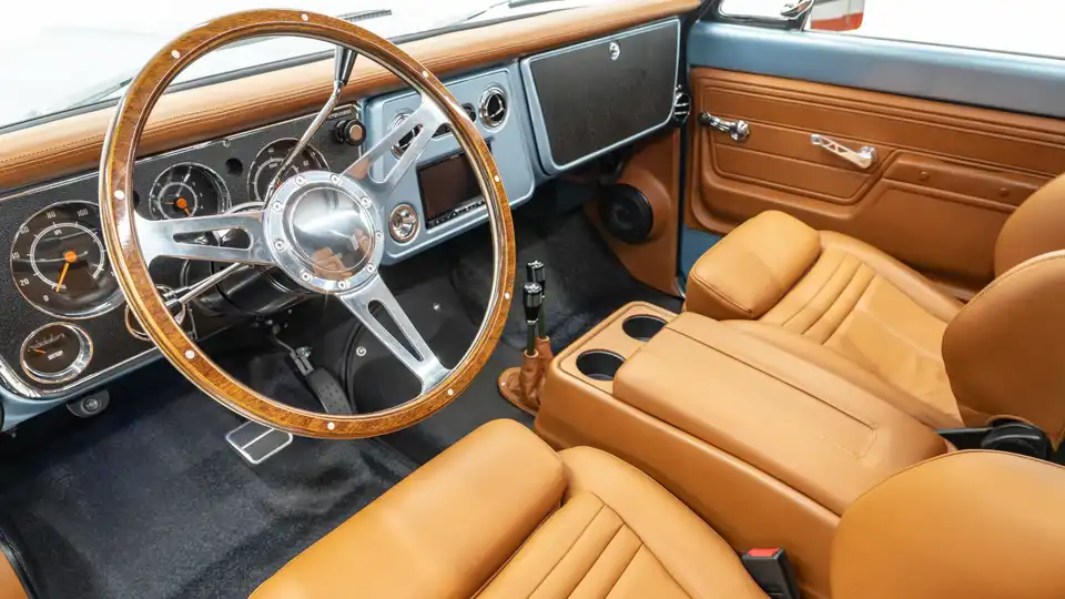 1972 Chevy K5 Blazer For Sale_ 14 15 Driver Side Interior